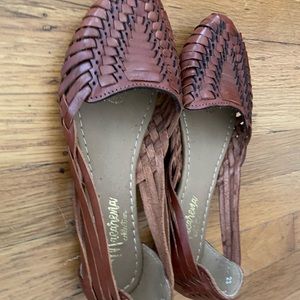 New handmade leather flats-Etsy. Made in Mexico